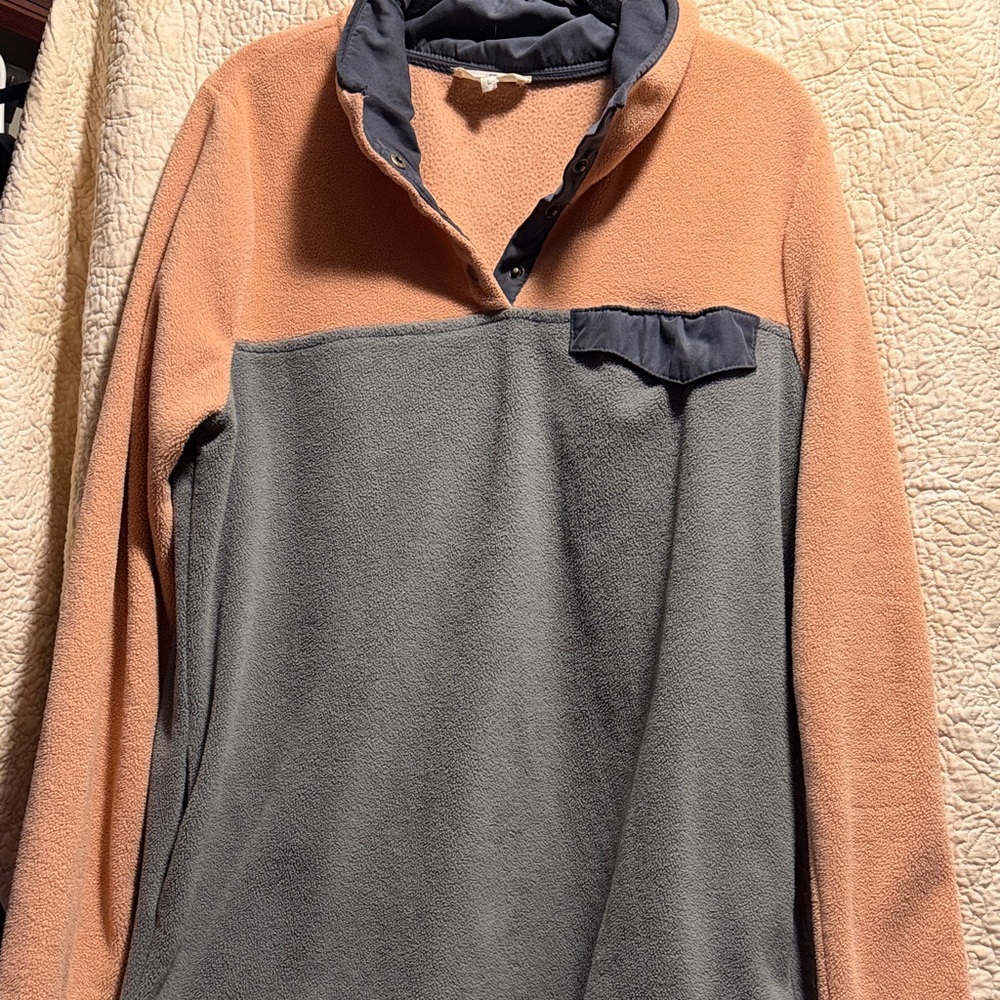 Entro Women's Two-Tone Sweatshirt - Gray and Tan